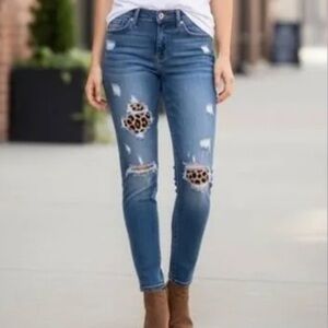 Judy Blue Leopard Patches